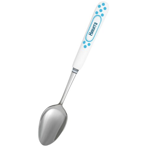 фото Именная ложка be happy с надписью "никита"