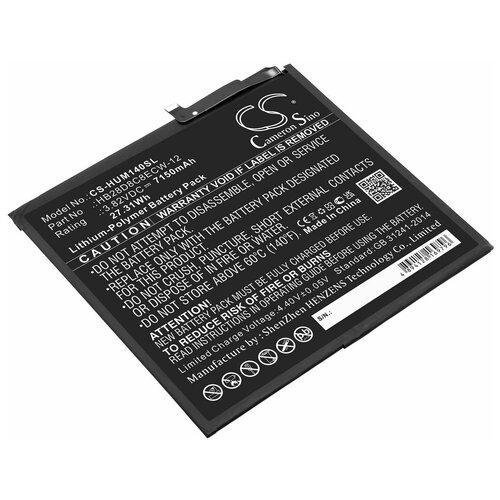 Аккумулятор для планшетов Huawei BAH3-L09, BAH3-W09, Huawei Matepad 10.4 2020, (HB28D8C8ECW-12), 7150мАч