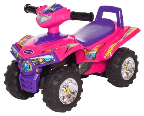 Каталка-толокар Babycare Super ATV (551), розовый/фиолетовый