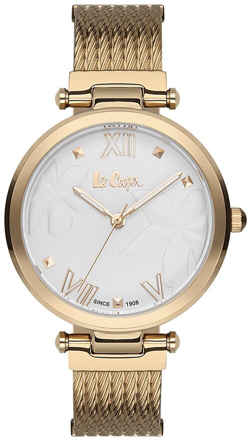 Наручные часы Lee Cooper Часы наручные Lee Cooper LC06735.130, золотой