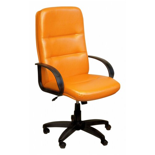 фото Компьютерное кресло креслов пилот kv-09-110000, обивка: искусственная кожа, цвет: апельсиновый