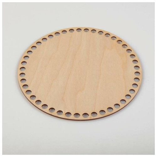 Заготовка для вязания Круг донышко фанера экспорт 20 см d9мм 299₽