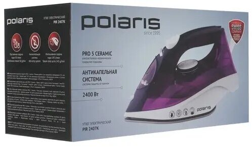 Утюг Polaris PIR 2407K - фото №5