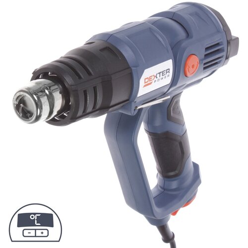 Фен технический Dexter Power HG-DP2000-LCD 2000 Вт c дисплеем 5990₽
