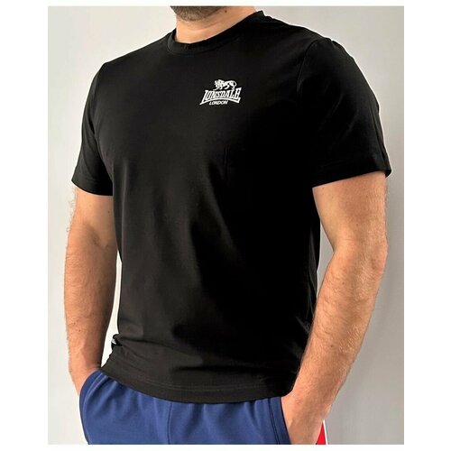 Футболка LONSDALE, размер XL, черный