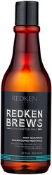 Redken шампунь Brews Mint тонизирующий и освежающий для укрепления волос и кожи головы, 300 мл