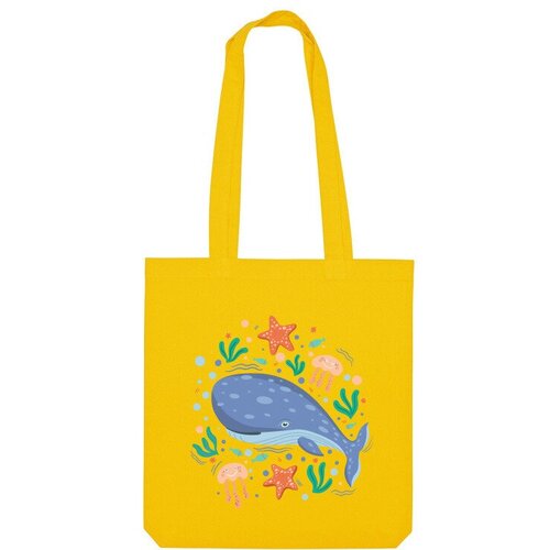 фото Сумка шоппер us basic, желтый