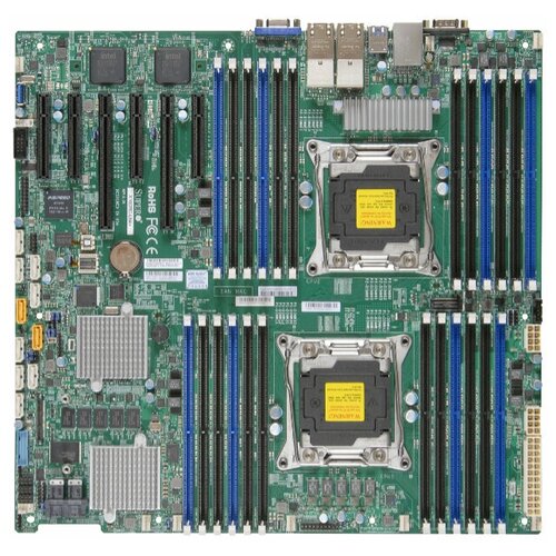 Материнская плата Supermicro X10DRi-T4+-O Retail материнская плата supermicro x12dpl nt6 o retail