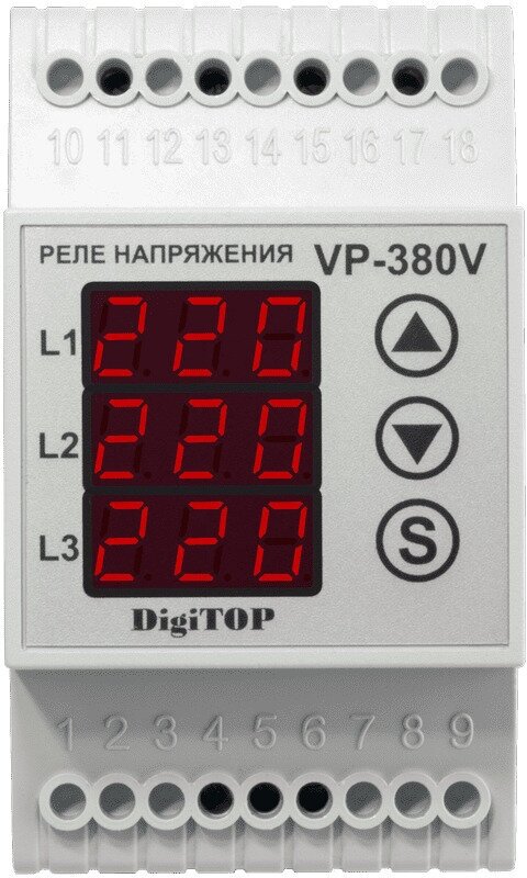 Реле напряжения VP-380 DigiTop