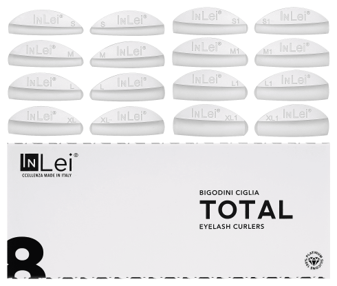 InLei Набор из 8-ми парных валиков для ламинирования TOTAL (S, M, L, XL, S1, M1, L1, XL1)