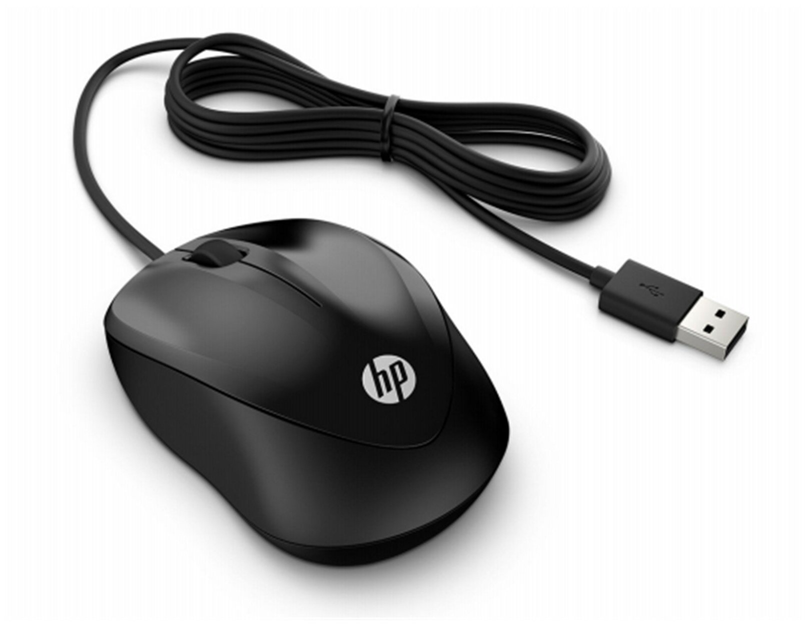 Мышь HP Wired Mouse 1000, черный