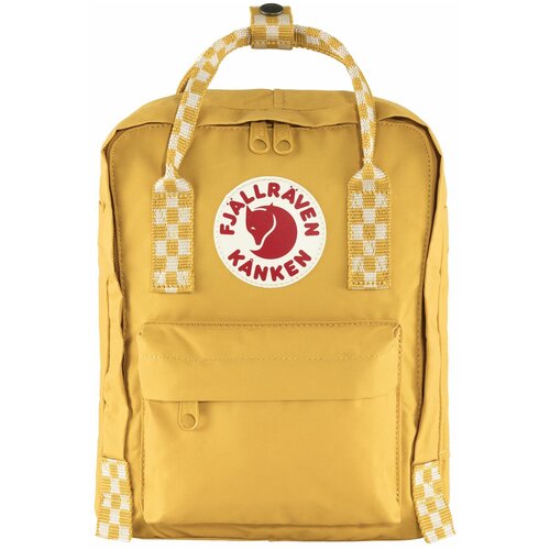 фото Рюкзак fjallraven kånken mini 7 (ochre-chess pattern)