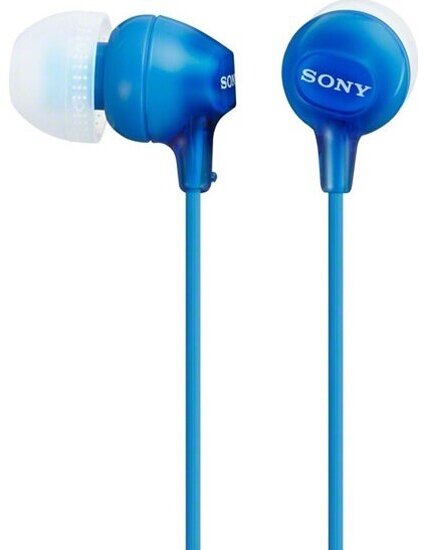 Наушники Sony MDR-EX15LP синий