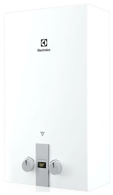 Проточный газовый водонагреватель Electrolux GWH 12 NanoPlus 2.0, белый - фотография № 18