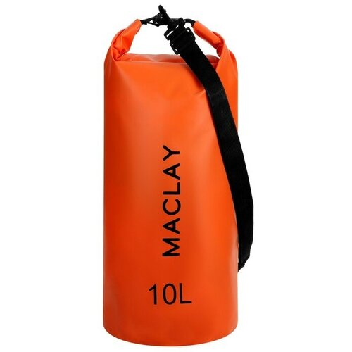 Гермомешок туристический Maclay 10L, 500D, цвет оранжевый