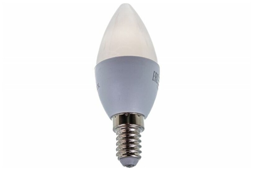 Лампа светодиодная LL-E-C37-6W-230-2,7K-E14 (свеча, 6Вт, тепл., Е14) Eurolux - фотография № 3