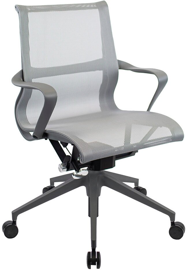 Кресло офисное Everprof Chicago Grey сетка серый