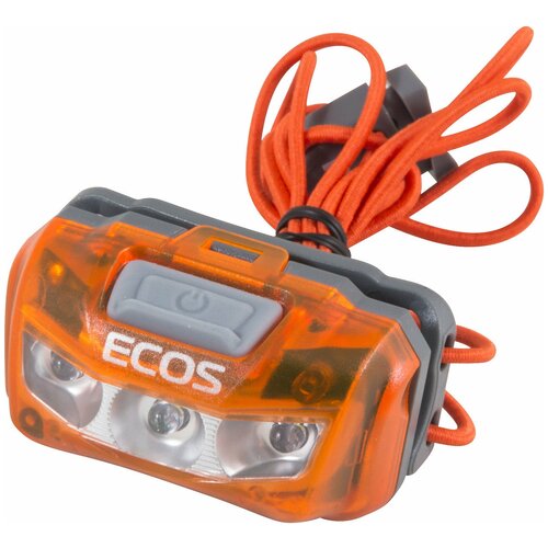 Налобный фонарь ECOS FLHB6006 оранжевый