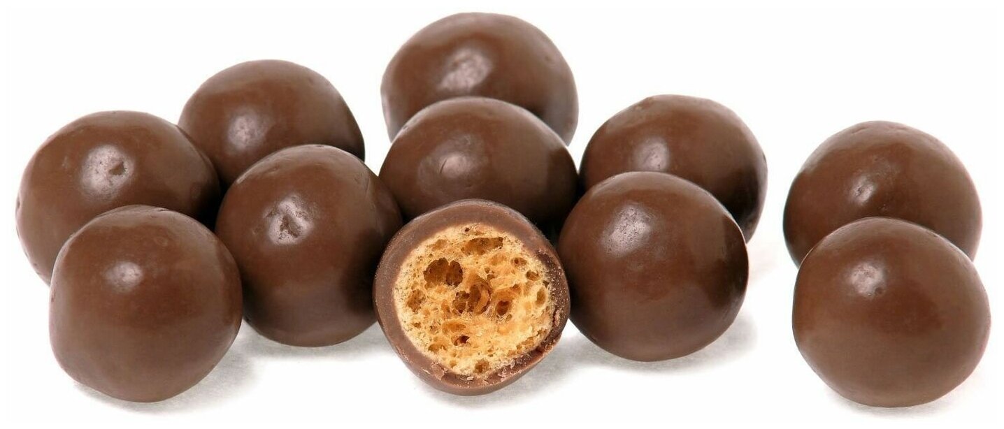 Шоколадные конфеты Maltesers (Нидерланды), 37 г (3 шт) - фотография № 4