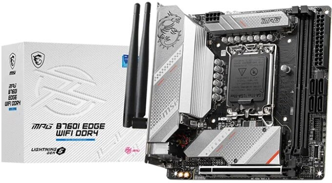 Материнская плата MSI MPG B760I EDGE WIFI DDR4 Mini-ITX LGA1700