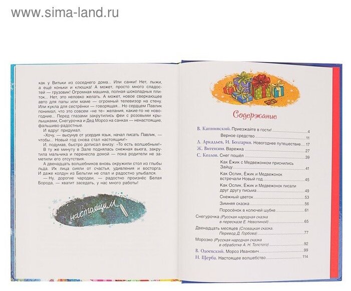 Лучшие новогодние сказки (Капнинский В., Витензон Ж., Козлов С. и др.) - фото №10