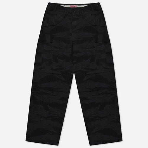 Мужские брюки maharishi Tigerstripe Loose Cargo чёрный, Размер L
