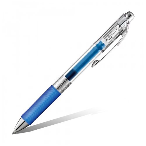 Pentel Гелевая ручка EnerGel InFree, 0.7 мм, BL77TL, синий цвет чернил, 1 шт.