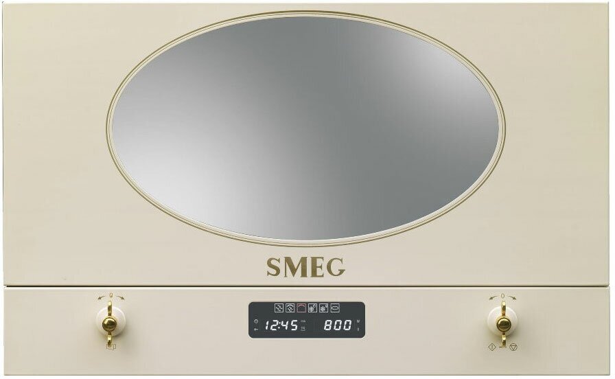 Встраиваемая микроволновая печь СВЧ Smeg MP 822 PO