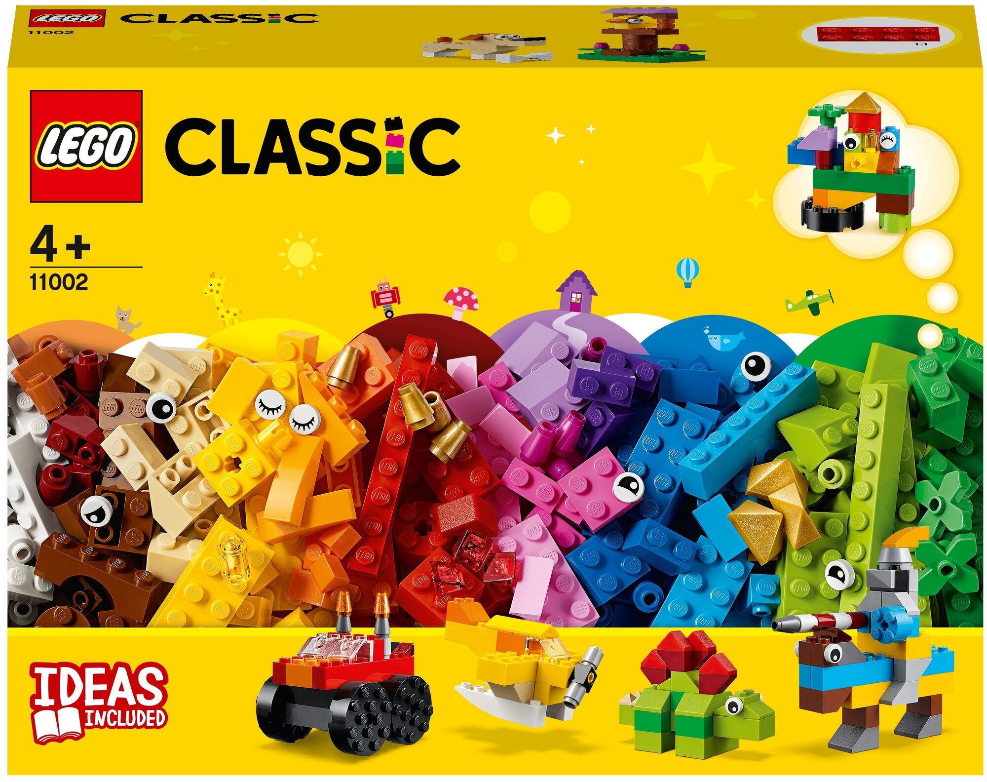 Конструктор LEGO Classic 11002 Базовый набор кубиков