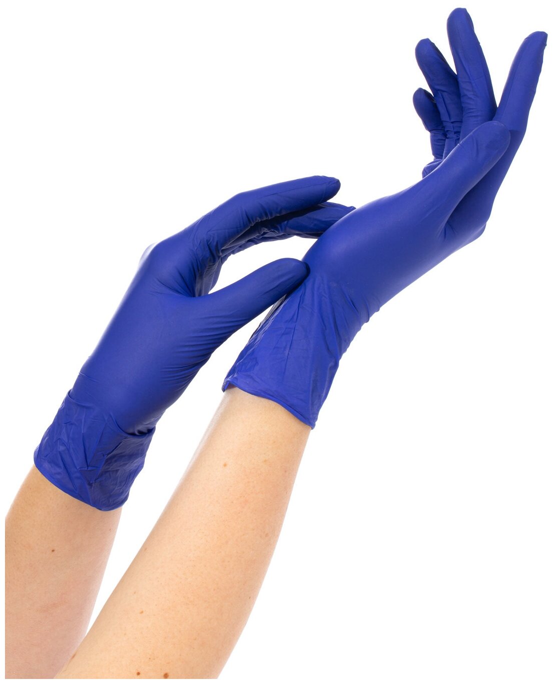Перчатки смотровые Archdale NitriMAX, 50 пар, размер: L, цвет: фиолетовый, 1 уп.