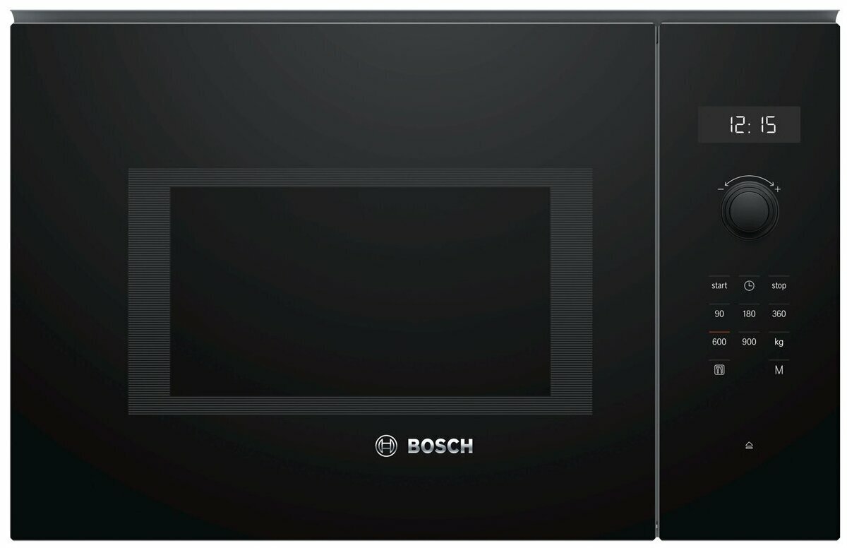 Микроволновая печь встраиваемая Bosch BFL554MB0, черный