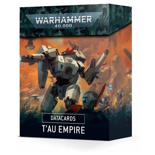 Датакарты T'au Empire для настольной игры Warhammer 40000 девятой редакции - на английском языке