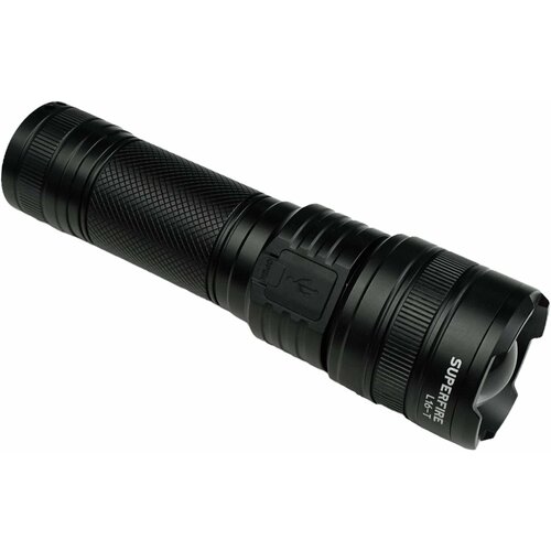Фонарь Superfire L16-T с зумом 890 Lumens