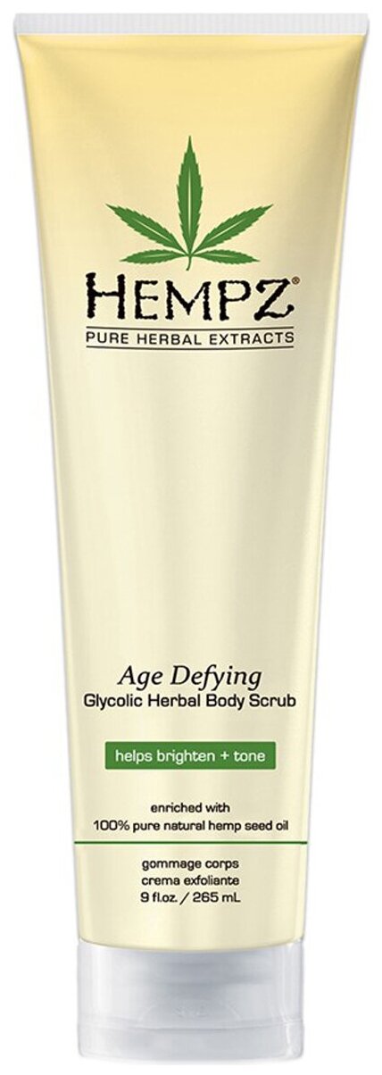 Hempz Скраб для тела Age Defying Herbal Body Scrub, 265 мл, 265 г