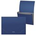 ErichKrause Папка-картотека на резинке A4, 12 отделов, ErichKrause Matt Classic, синяя