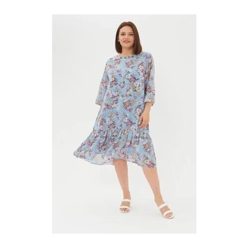 фото Платье brandberry, размер 50, голубой