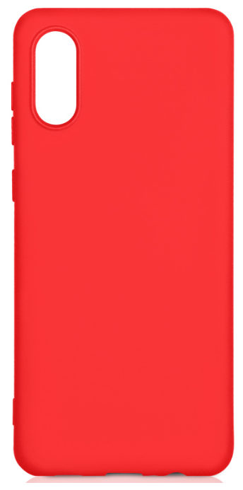 Чехол (клип-кейс) DF sOriginal-27, для Samsung Galaxy A02, синий [df ] - фото №1