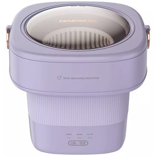 Портативная складная стиральная машина Xiaomi Daewoo Portable Washing Machine Purple (FM01) jrm0113 japan soseki washing machine portable mini small washing machine dormitory washing underwear panties artifact machine