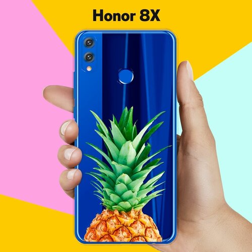 Силиконовый чехол на Honor 8X Ананас / для Хонор 8 Икс