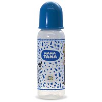 Бутылочка для кормления мама тама полипропиленовая со стандартным горлышком с силиконовой соской,3мес.+, 250 мл.