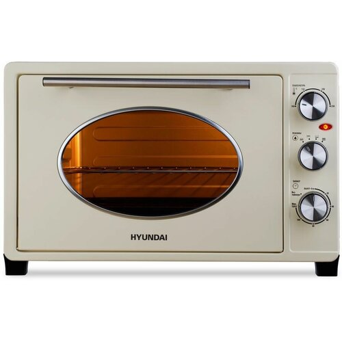 Мини-печь HYUNDAI MIO-HY084 бежевыйхром 6100₽