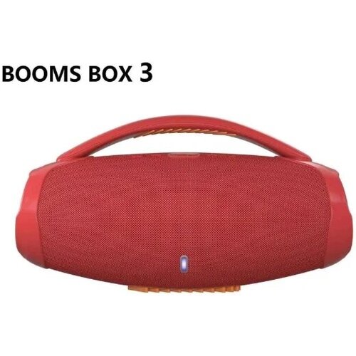 Акустическая система Портативная блютуз колонка сабвуфер мощный наружный Музыкальная колонка с блютузКрасный 339000₽