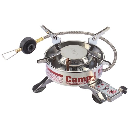 KOVEA TKB-N9703-1S Expedition Stove Camp-1 серебристый плита газовая kovea двухконфорочная slim twin stove