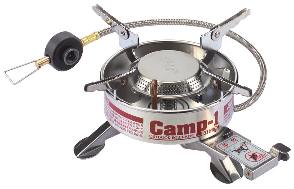 Горелка KOVEA TKB-N9703-1S Expedition Stove Camp-1 серебристый