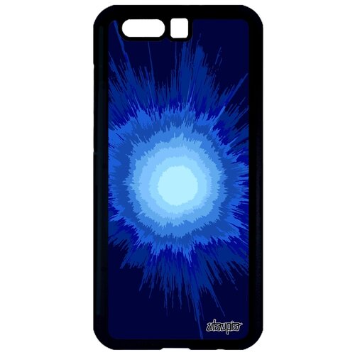 фото Чехол на телефон хонор 9 уникальный дизайн большой взрыв вселенная лучи utaupia