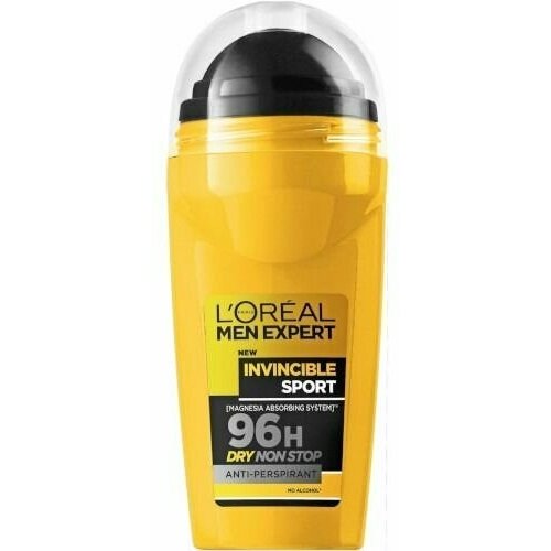 Шариковый антиперспирант L'Oral Paris Men Expert Deo Invincible Sport 50 мл (из Финляндии)