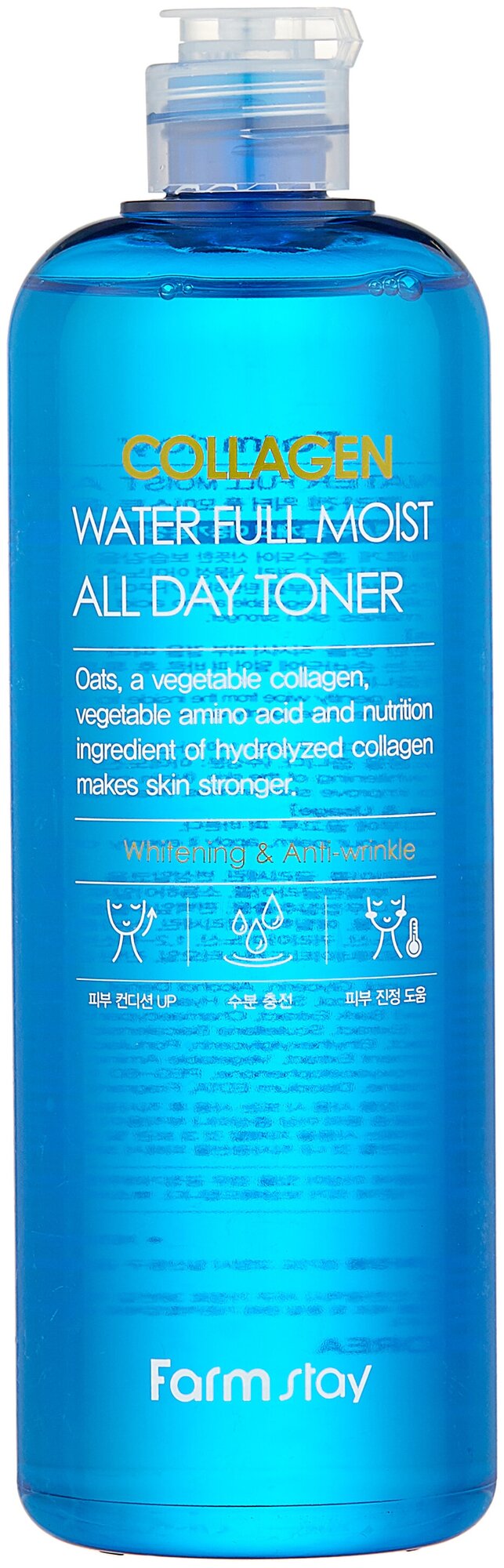 Farmstay Тонер укрепляющий с коллагеном Collagen Water Full Moist All Day