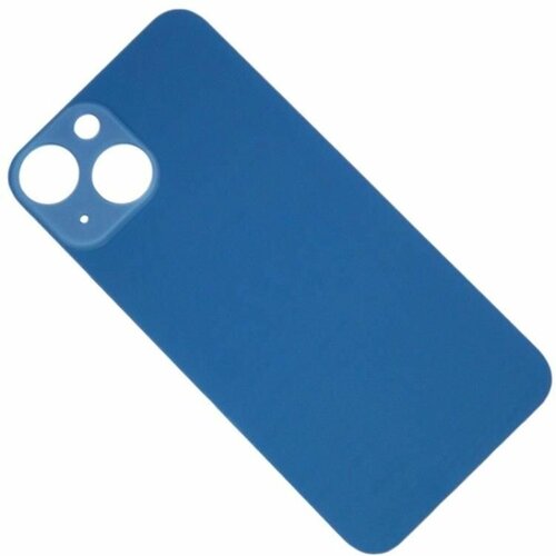 Задняя крышка для iPhone 13 mini (широкий вырез под камеру) <синий> задняя крышка для iphone 13 синий стекло широкий вырез под камеру логотип