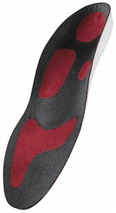 Ортопедические стельки Orto Professional OPTIMUM RED, Размер 39, Красный, черный