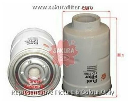 SAKURA Фильтр топливный FC1104